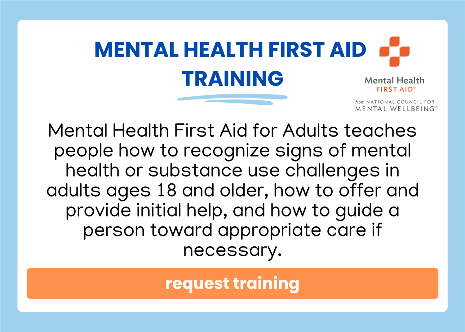 mhfa training